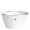 Icons Skål 14,5 cm hvit/blå