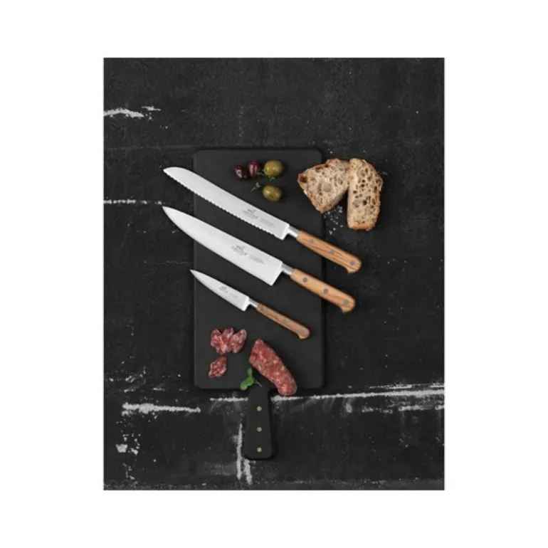 Ideal Provence kokkekniv 20 cm stål/oliventre
