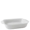 Ildfast form 42x26 cm hvit