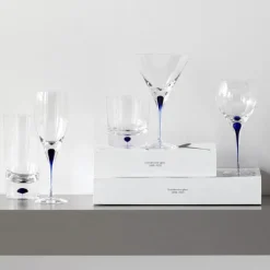 Intermezzo vinglass 32 cl blå