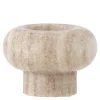 Isabea telysholder 7,5x10 cm marmor natur