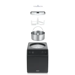 Iskremmaskin med kompressor 2L IM706E iron mica