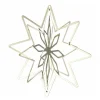Istind dekor 12 cm gull