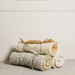 Ivenne sittepute/madrass 180x70 cm oker