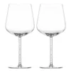 Journey burgundy rødvinsglass 2 stk 80 cl klar