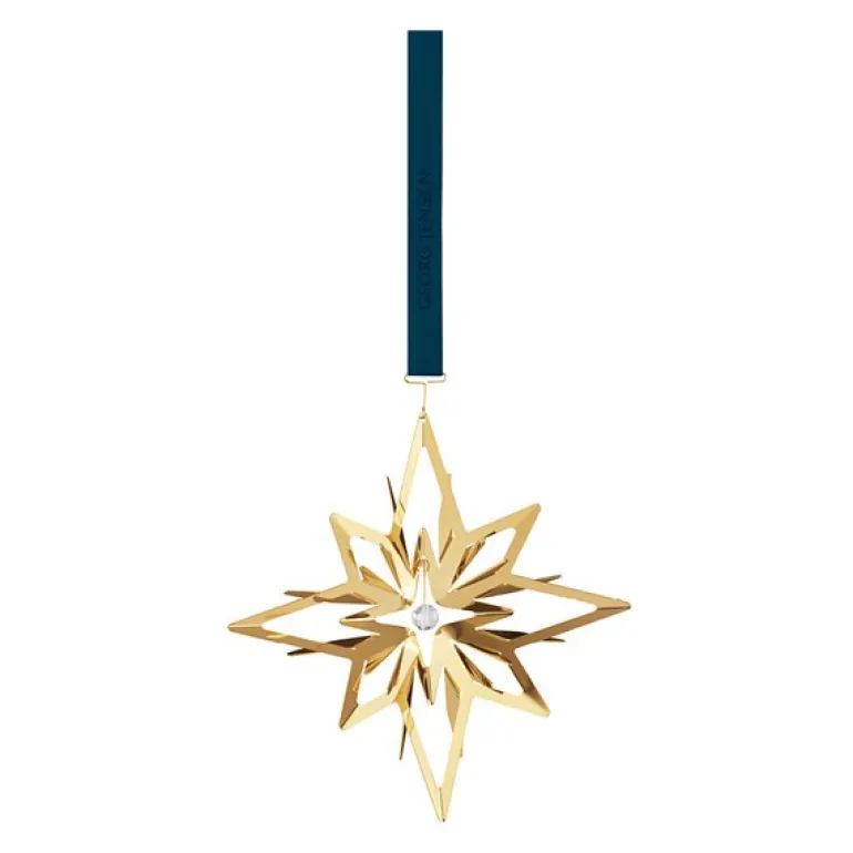 Jul 2024 ornament stjerne gull