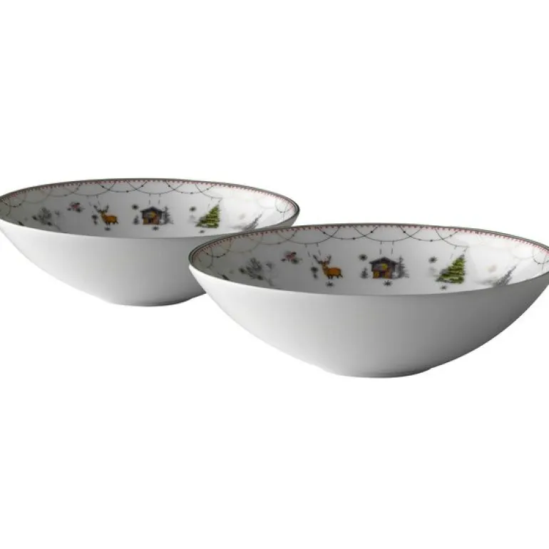 Julemorgen story bolle 12 cm 2 stk