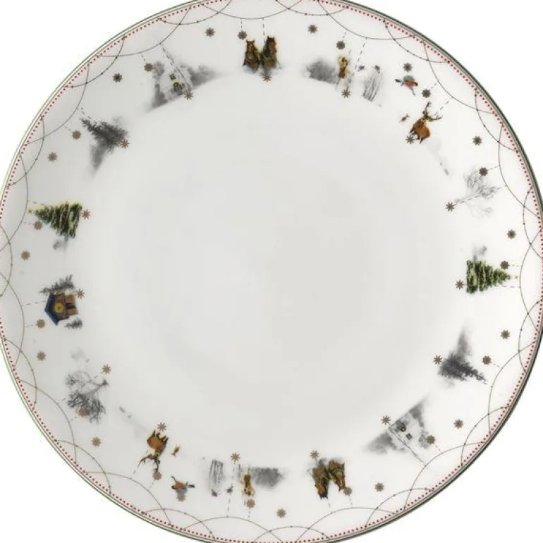 Julemorgen Story tallerken 28 cm