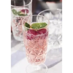 Juni piknik glass høy 20 cl 4 stk