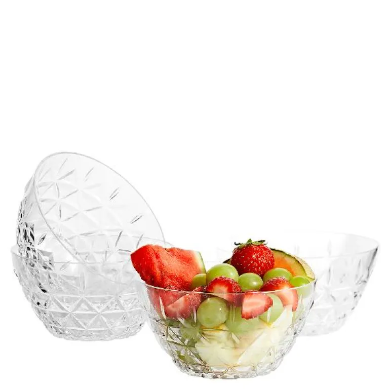 Juni piknik skål 12 cm 4 stk