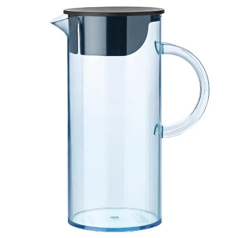 Kanne med lokk 1,5L lyseblå