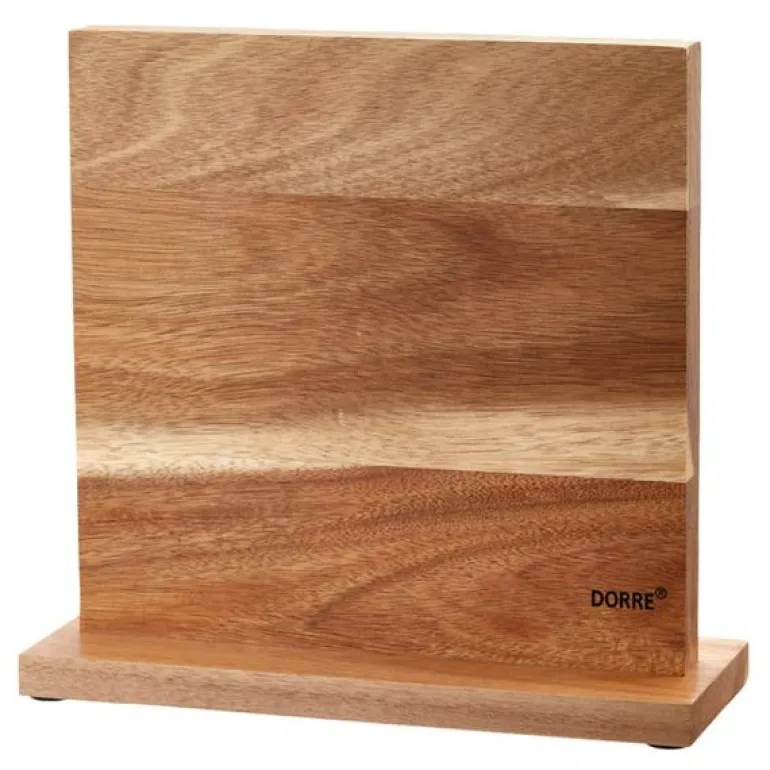 Kaya magnetisk knivholder 24x10x2 cm akasie