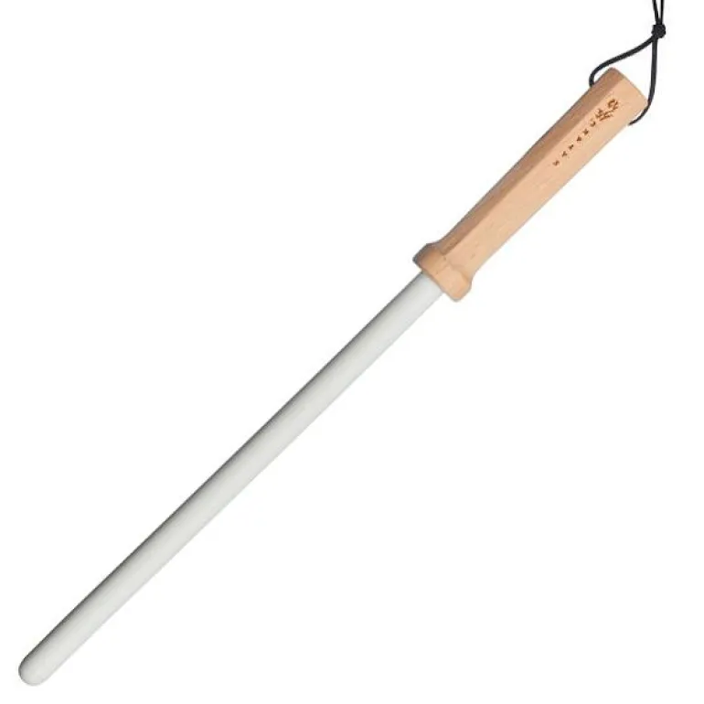 Keramisk bryne m/trehåndtak 24 cm