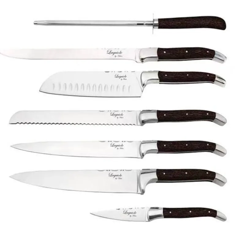 Knivsett wenge 7 deler