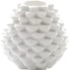 Kongle 7x7,5 cm hvit