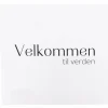 Kort 8x8 cm velkommen til verden