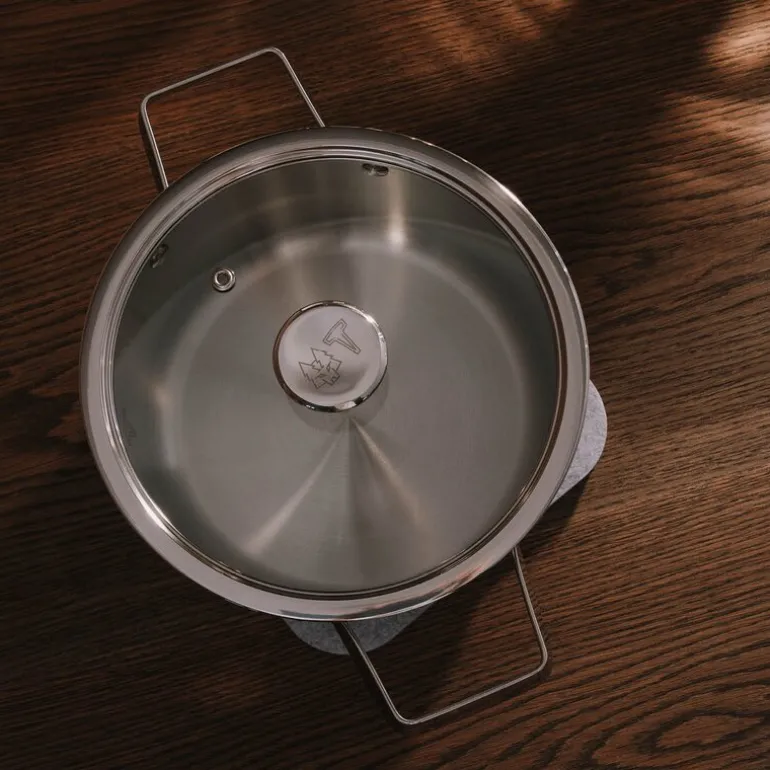Kroma bark kasserolle 2,8L stål
