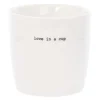 Krus love in a cup 30 cl hvit