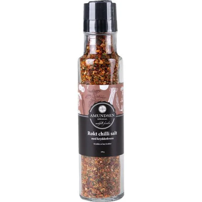 Krydderkvern m/røkt chilli
