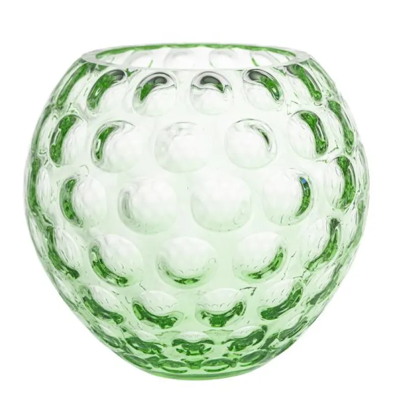 Kugel vase 18 cm lysegrønn