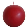 Kulelys D10 cm rød