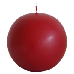 Kulelys D10 cm rød