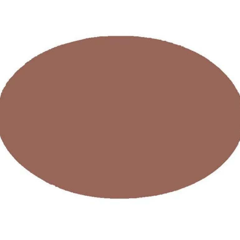 Kuvertbrikke PVC 43,5x28,5 cm oval blush