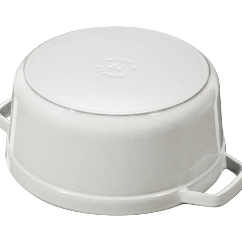 La Cocotte rund gryte 28 cm 6,7L hvit