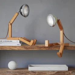 Lampe 40 cm hvit
