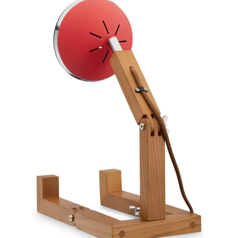Lampe 40 cm rød