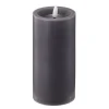 LED kubbelys 7,5x15 cm dark gray