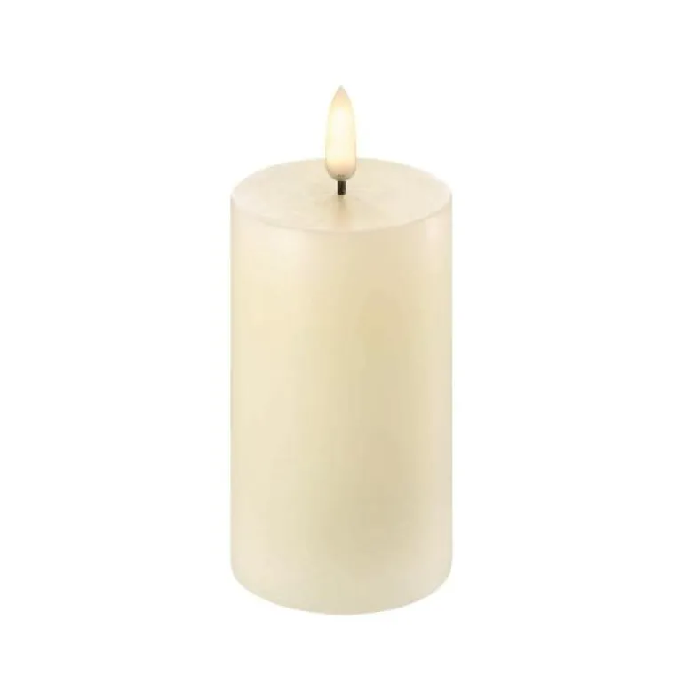 LED kubbelys 10x5,8 cm ivory