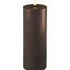 LED kubbelys 7,5x20 cm mokka