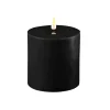 LED kubbelys 10x10 cm svart