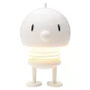 LED lampe stor 15 cm hvit