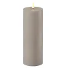 LED utendørslys 7x20 cm grå