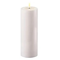LED utendørslys 7,5x20 cm hvit