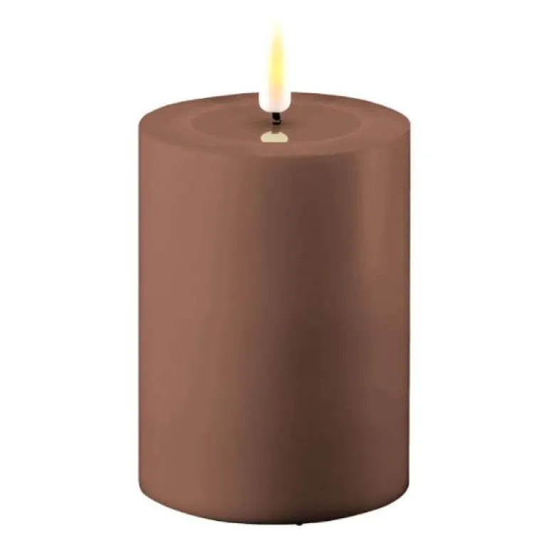 LED utendørslys 10x7,5cm mocca