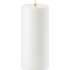 LED-lys 25x10 cm hvit