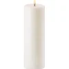 LED-lys 25x8 cm hvit