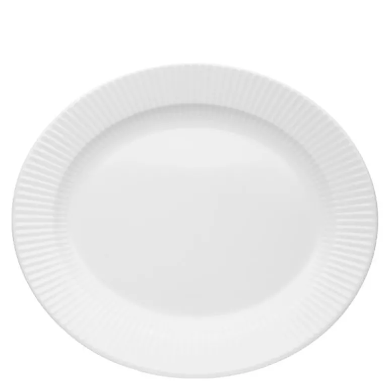 Legio Nova oval tallerken 31 cm hvit