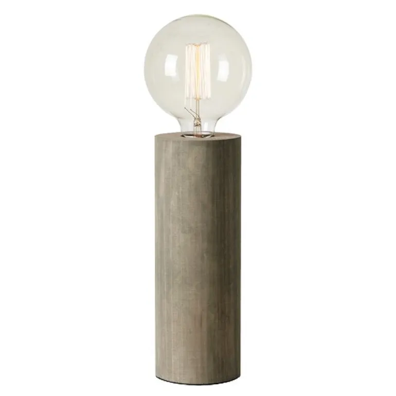 Legna bordlampe 28 cm gråbeiset
