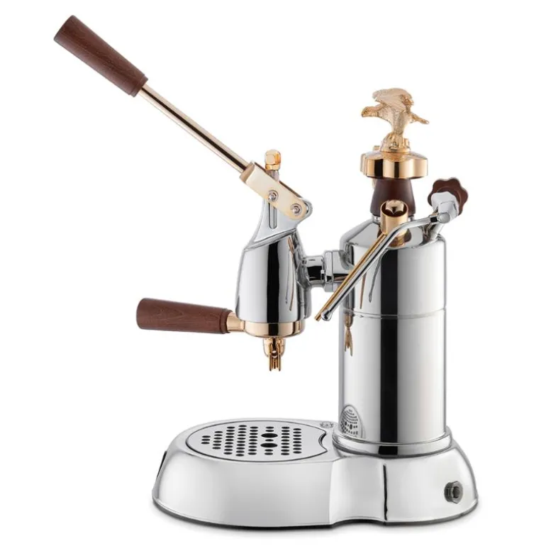 Lever espressomaskin 0,8L expo stål