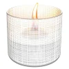 Lilly bordlykt 16 cm hvit