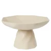Limfjord fat på fot 28 cm beige