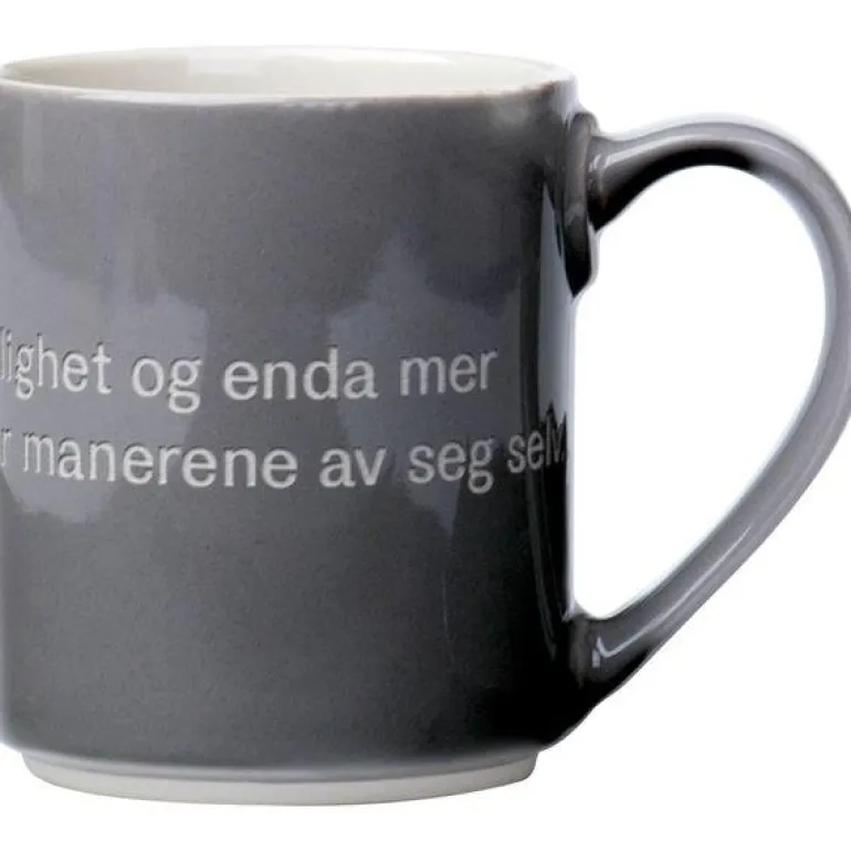Lindgren krus "Gi barna kjærlighet" grå
