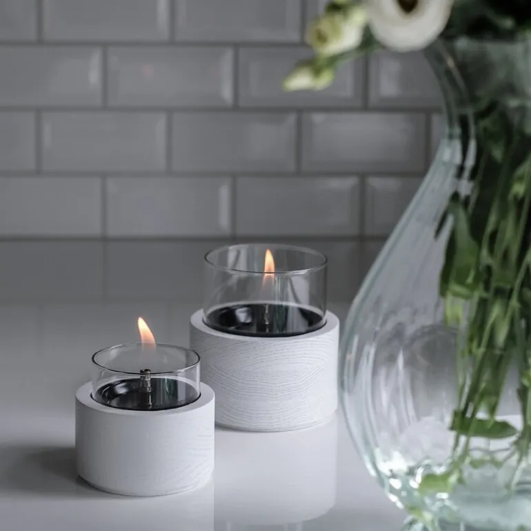 Lotus bordlykt 12 0,25L hvit