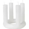 Lucille dekorlys 20 cm pure white