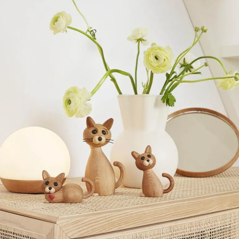 Lucky trefigur katt 15,9 cm