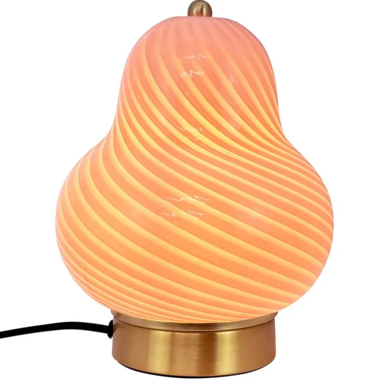 Lucy bordlampe 21,5 cm lyserød